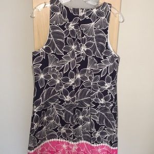 NWT ELIZA J Dress -Navy/Pink/White.       So cute!